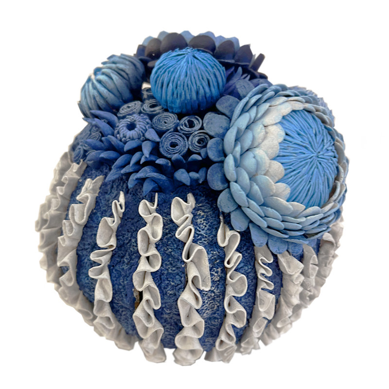 Статуэтка тропический фрукт Pandora Tropical Fruit Blue and White