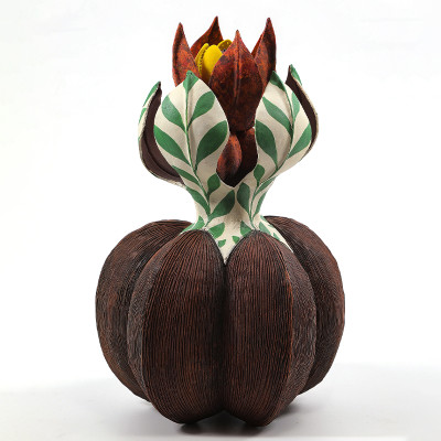 Статуэтка тропический фрукт Pandora Tropical Fruit Brown Red Green Flower