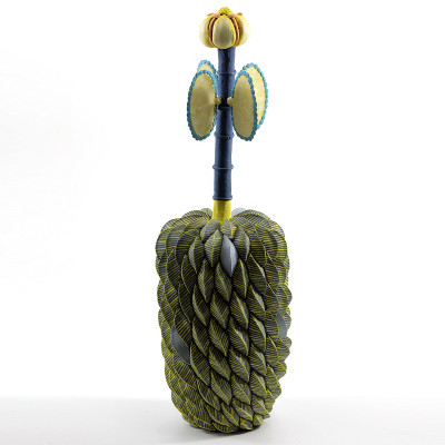 Статуэтка тропический фрукт Pandora Tropical Fruit Grey Yellow Flower