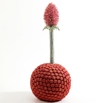 Статуэтка тропический фрукт Pandora Tropical Fruit Orange Red Round