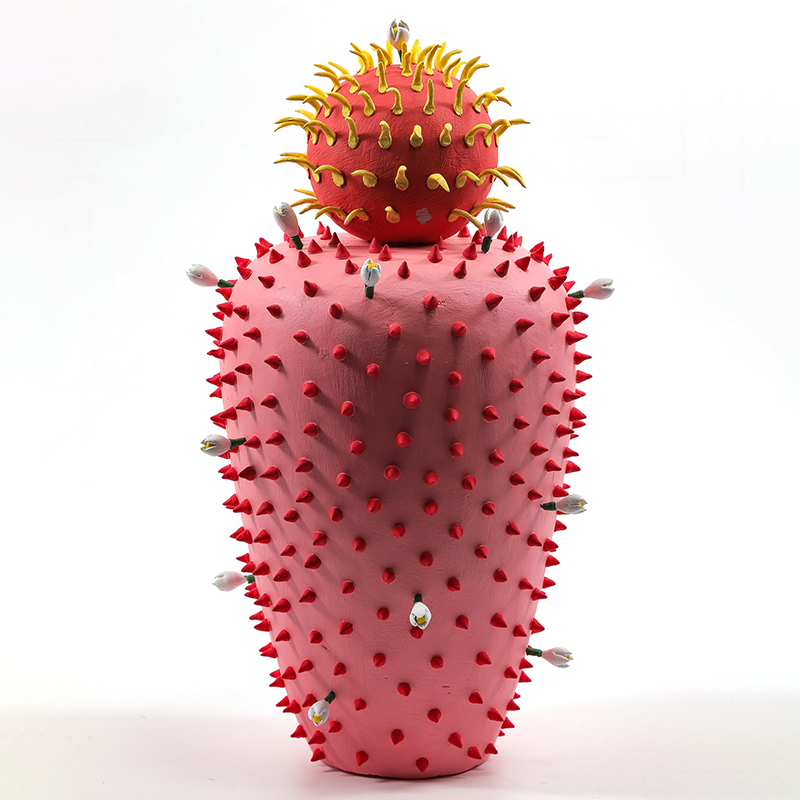 Статуэтка тропический фрукт Pandora Tropical Fruit Prickly Pink Fruit