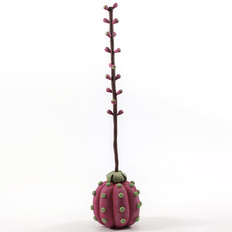 Статуэтка тропический фрукт Pandora Tropical Fruit Tall Pink Green