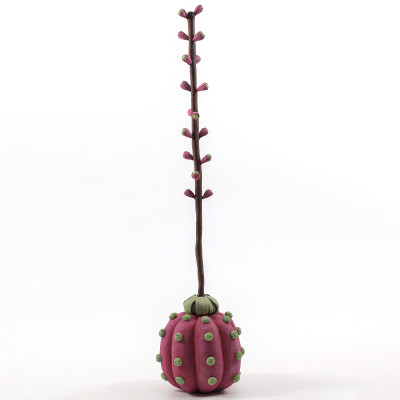 Статуэтка тропический фрукт Pandora Tropical Fruit Tall Pink Green