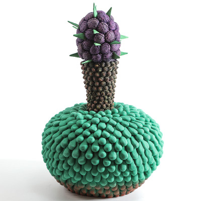 Статуэтка тропический фрукт Pandora Tropical Green Lilac Fruit