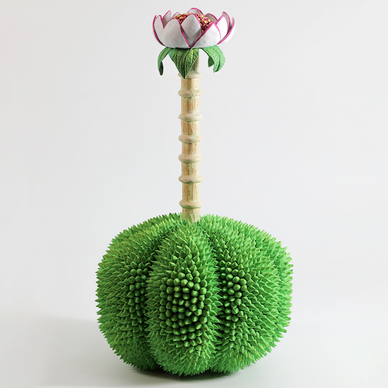 Статуэтка тропический фрукт Pandora Tropical Light Green Flower Fruit
