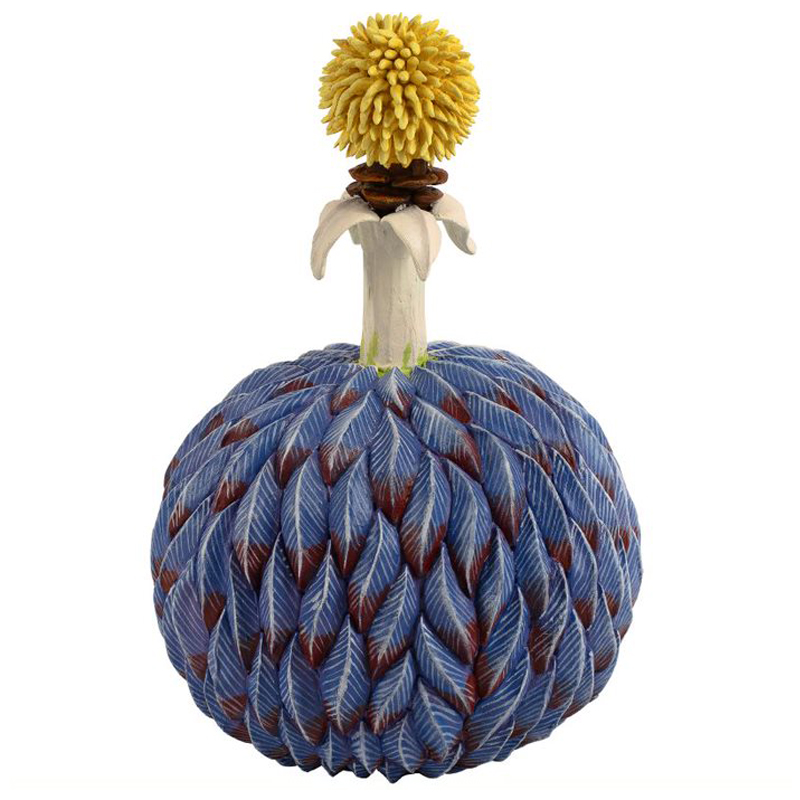 Статуэтка тропический фрукт Tropical Fruit blue feathers