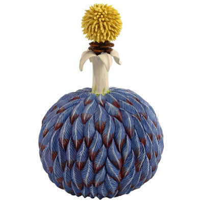 Статуэтка тропический фрукт Tropical Fruit blue feathers