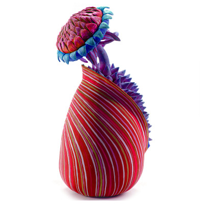 Статуэтка экзотический цветок Bright Exotic Tropical Flower