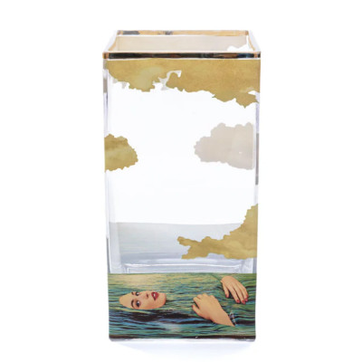 Стеклянная ваза SELETTI Seagirl Big