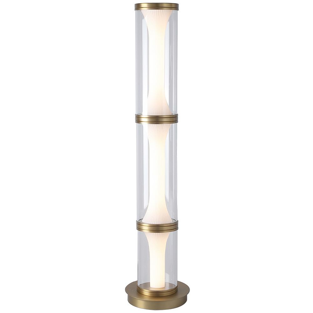 Стеклянный торшер Trina Flask Floor Lamp