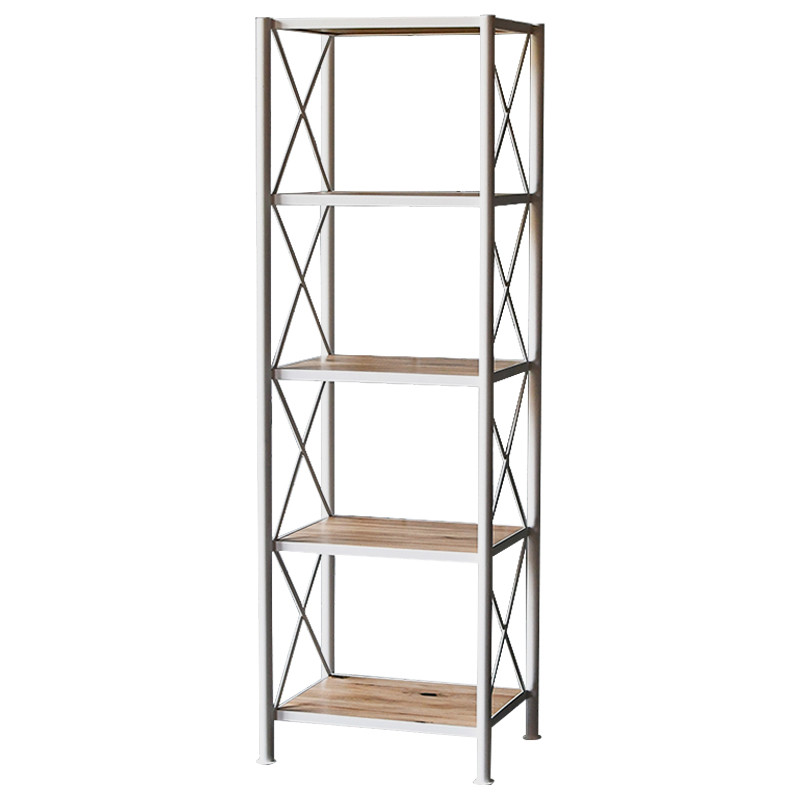 Стеллаж Pheobe White Industrial Metal Rust Rack