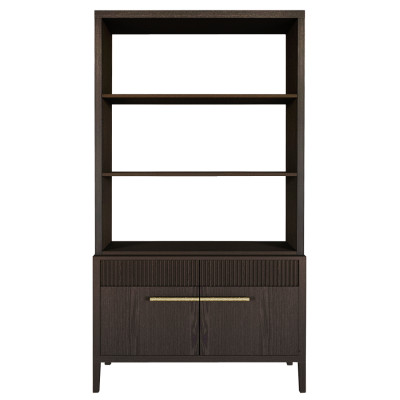 Стеллаж Primo с ящиками Темный орех