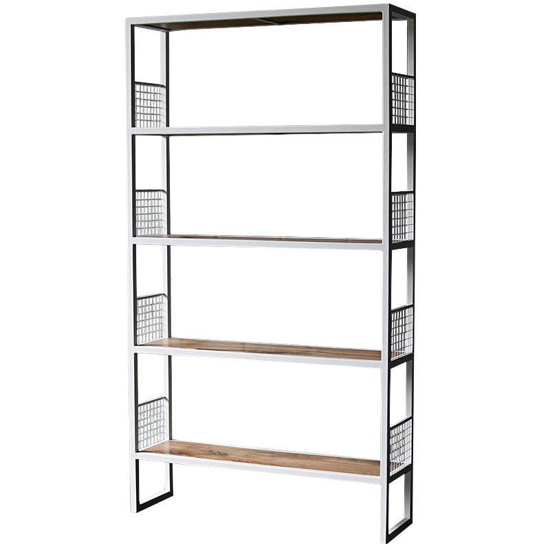 Стеллаж Richie Industrial Metal Rust White Rack