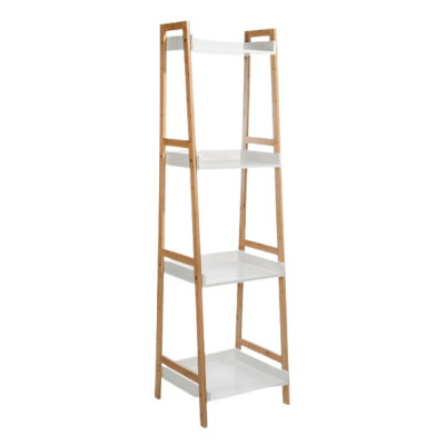 Стеллаж Stockholm White & Beige