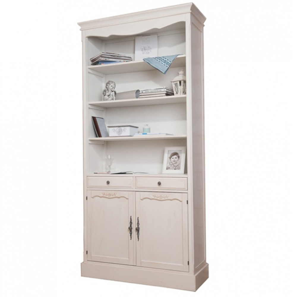 Стеллаж для книг с открытыми полками и 2-мя ящиками Interiors Romance