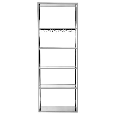 Стеллаж для хранения вина Raul Rack Chromium