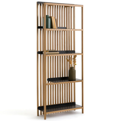 Стеллаж из дерева и метала Furniture Gutter and Lattice Rack