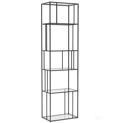 Стеллаж из металла и стекла Menzie Metal Rack