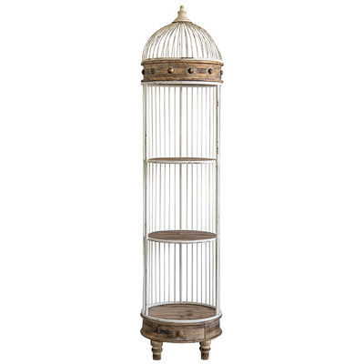 Стеллаж клетка Cage Rack White Provence