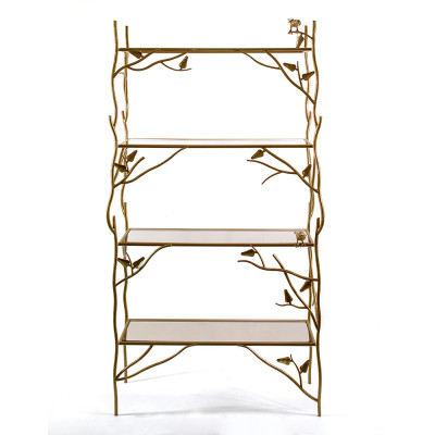Стеллаж металлический с птичками Primavera