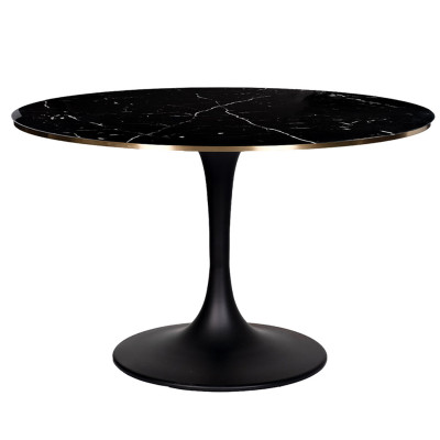 Стол Tulip black Marble 120