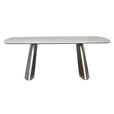 Стол обеденный прямоугольный керамический Ceramic Dining Table