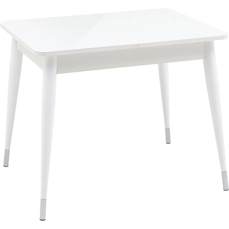 Стол обеденный раскладной Linnaeus Collection ширина 90 Белый