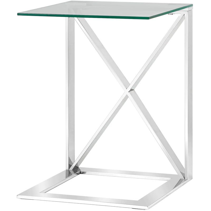 Стол приставной Lanzheron Collection Silver