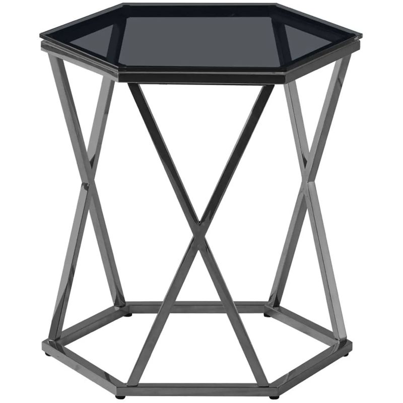 Стол приставной Ormando Collection Dark Chrome №2