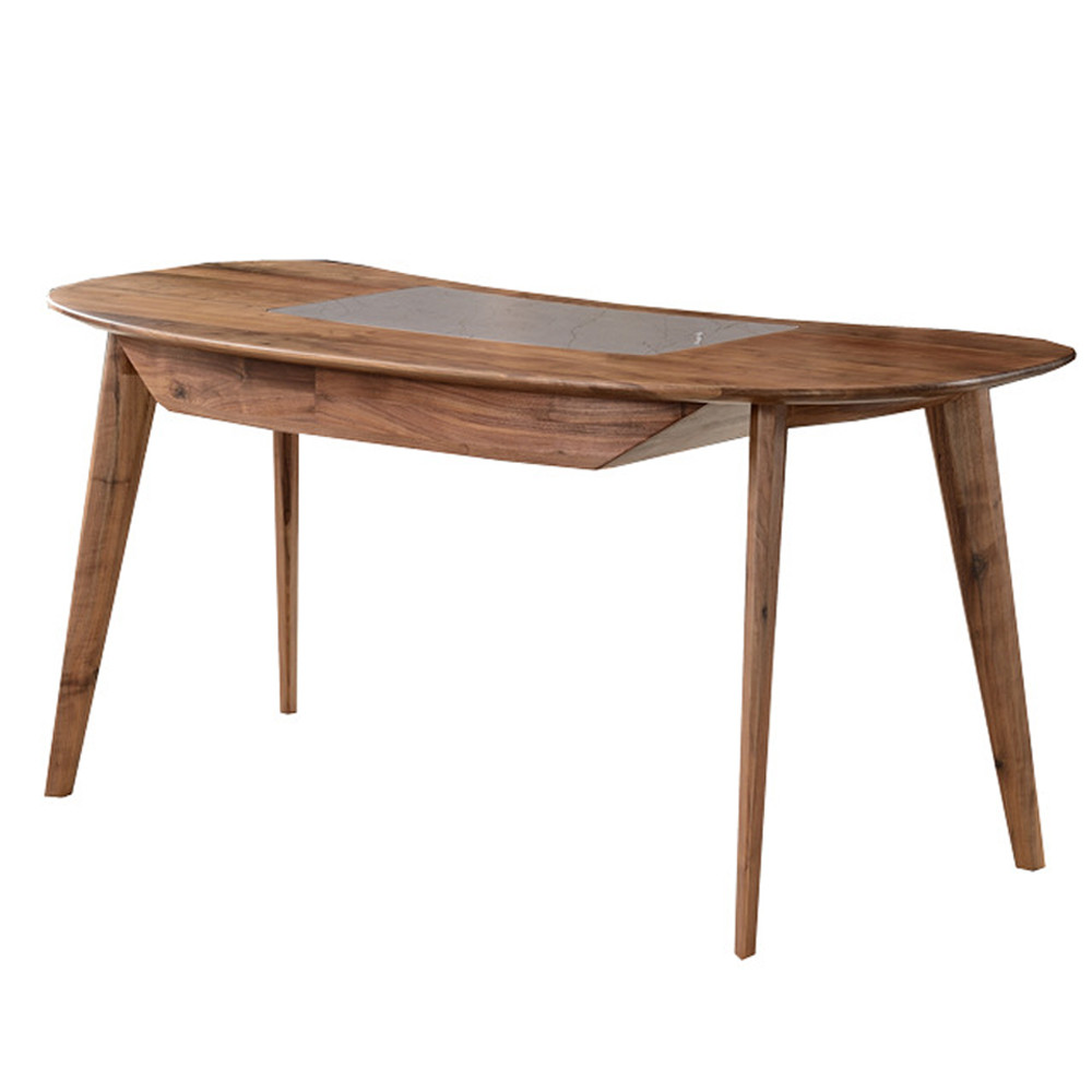 Стол рабочий округлой формы с ящиком  Working Moonnut Table