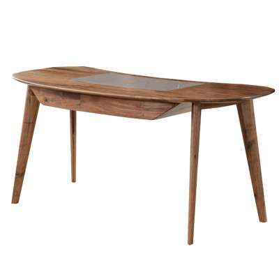 Стол рабочий округлой формы с ящиком Working Moonnut Table
