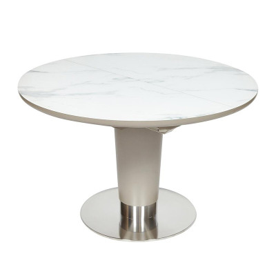 Стол раскладной White Marble