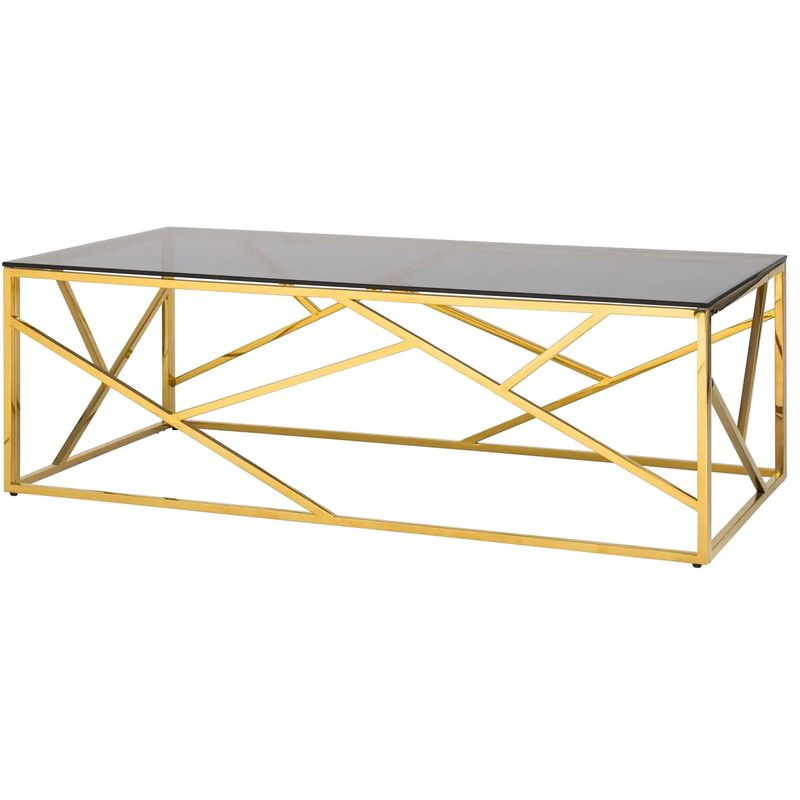 Столик кофейный Geometry Serene Phoenix Gold