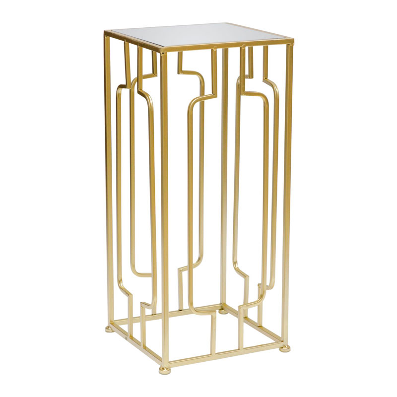 Столик маленький с золотой основой Edison