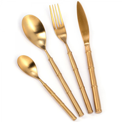 Столовые приборы Bamboo Gold