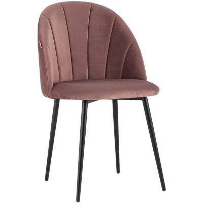 Стул Balsari S Chair Пыльно-Розовый Велюр