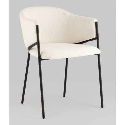 Стул Brace букле белый