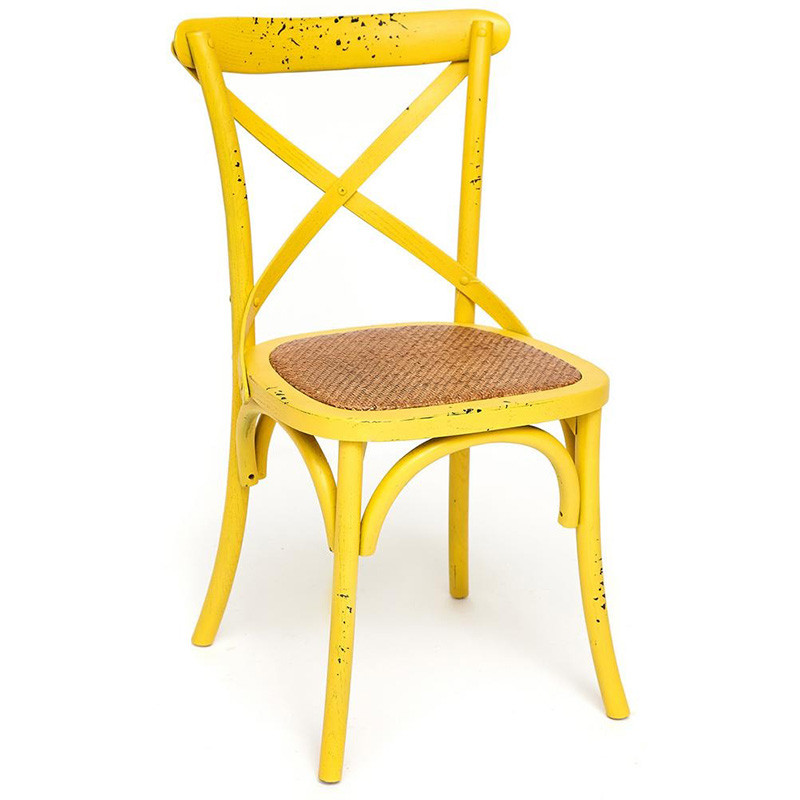 Стул Chaise Provence en Bois Jaune жёлтый
