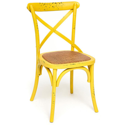 Стул Chaise Provence en Bois Jaune жёлтый