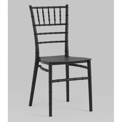 Стул Chiavari пластик черный
