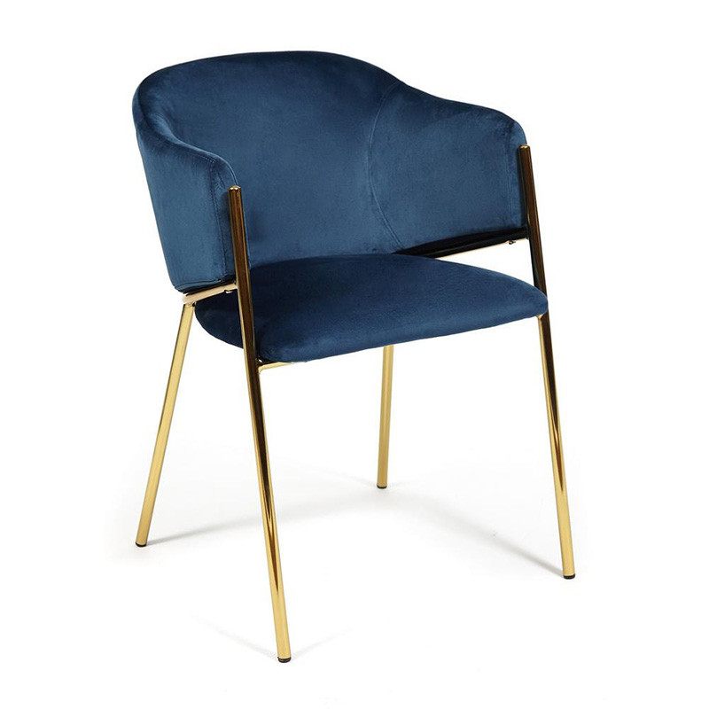 Стул Dolores blue velvet