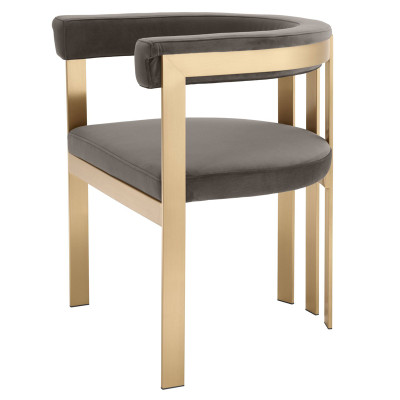 Стул Eichholtz Dining Chair Clubhouse grey