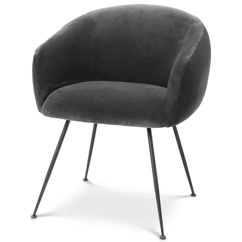 Стул Eichholtz Dining Chair Elbury Dark Grey