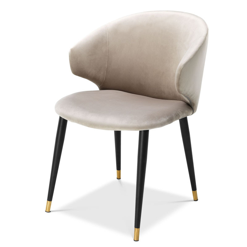 Стул Eichholtz DINING CHAIR VOLANTE beige