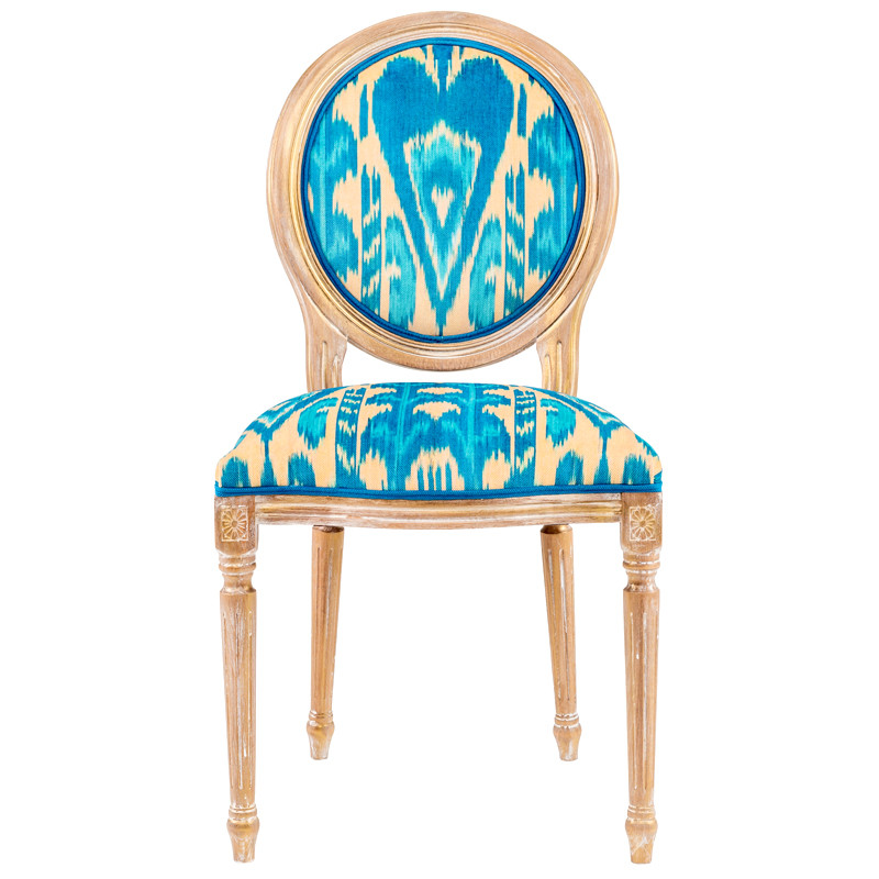 Стул Ikat Pattern Голубой