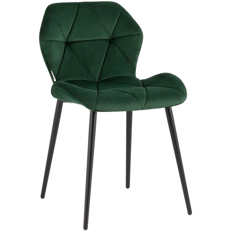 Стул Jeroen Chair II Зеленый Велюр