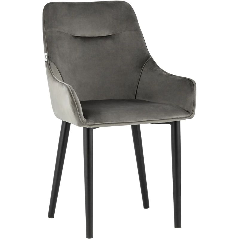 Стул Joan Chair Велюр Графит