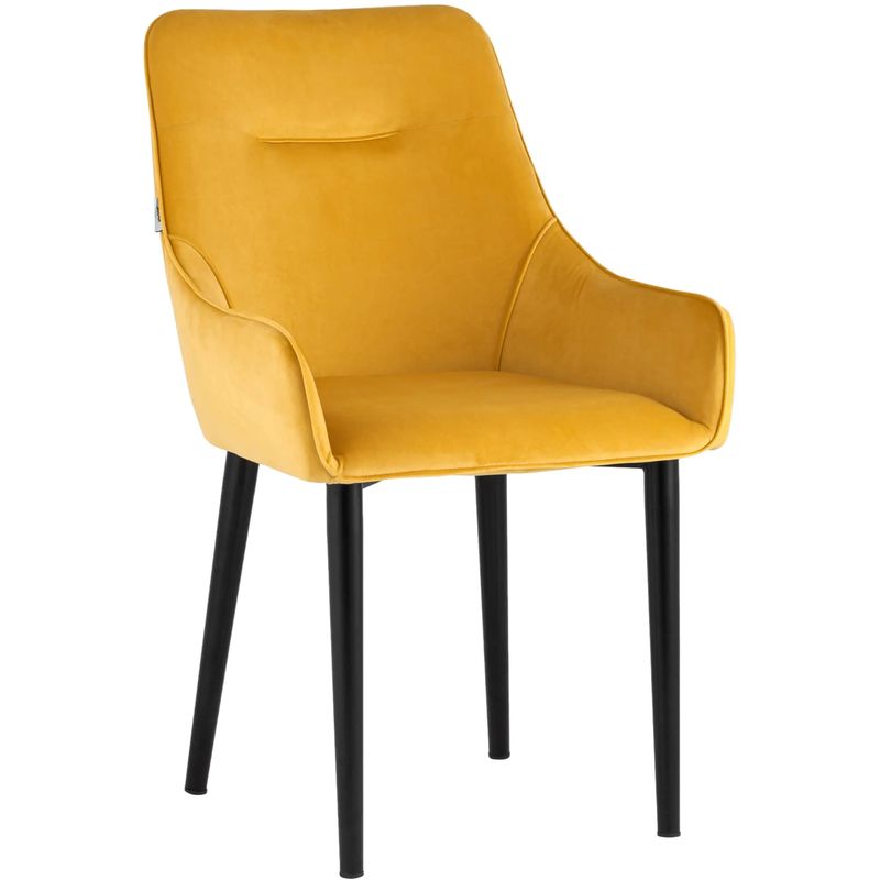 Стул Joan Chair Велюр Мандариновый Цвет