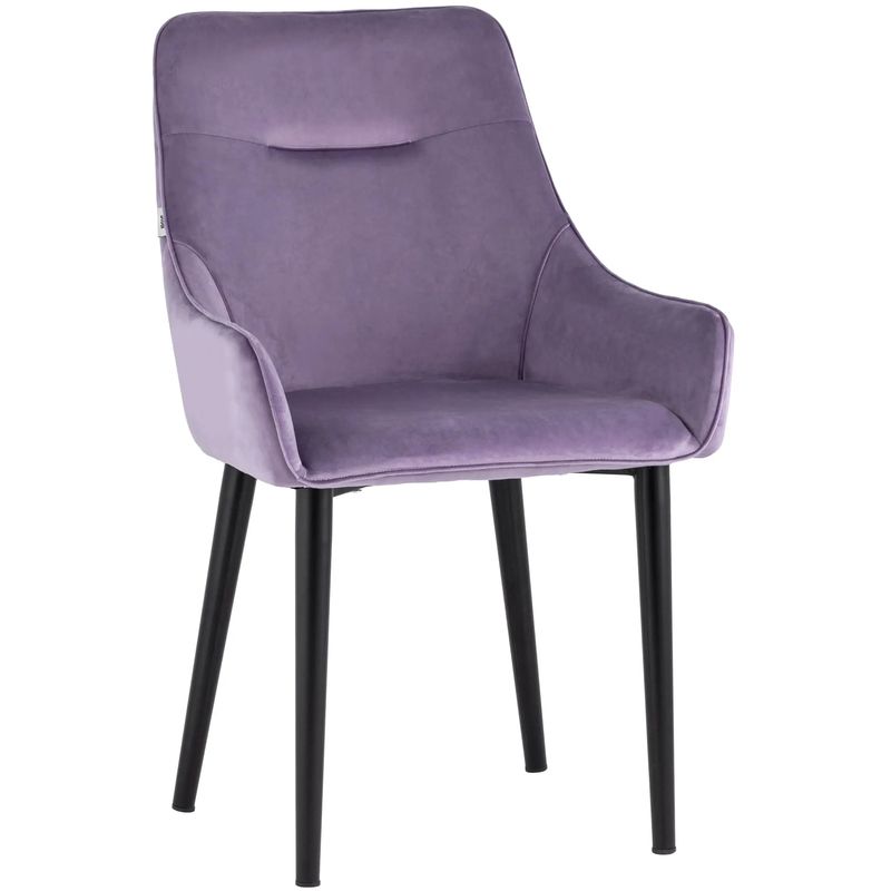 Стул Joan Chair Сиреневый Велюр