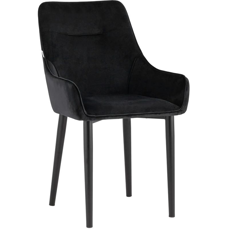 Стул Joan Chair Черный Велюр